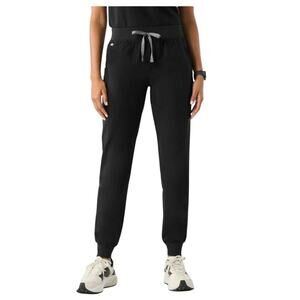 Figs Zamora Jogger Scrub Pants Ladies Size Small Black